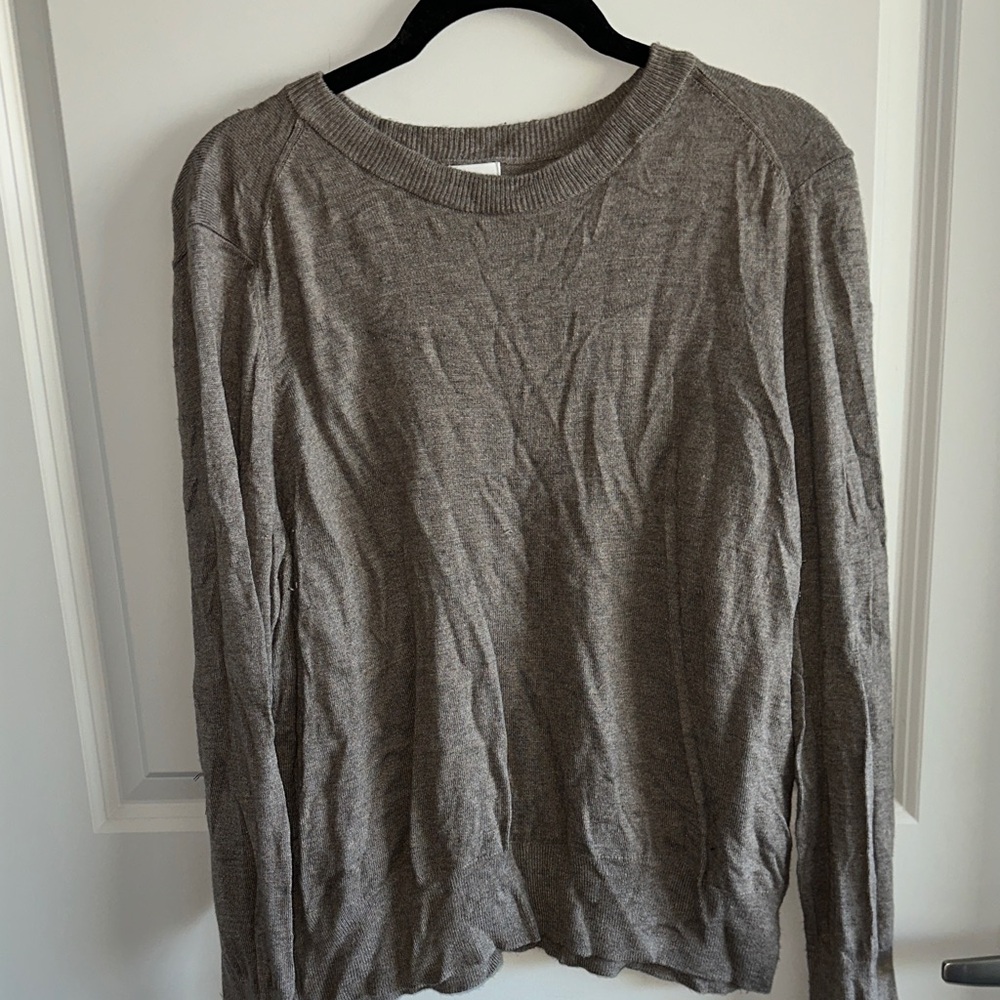 a new day Women's Crew Neck Sweater - Taupe